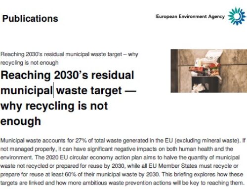 Reaching 2030’s residual municipal waste target -why recycling is not enough